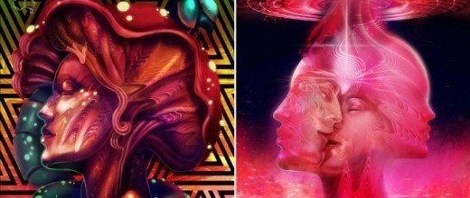 Художник принял 20 разных наркотиков, чтобы продемонстрировать воздействие препаратов на мозг человека