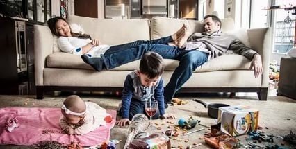 15 семейных фото без прикрас. Холостякам лучше не смотреть