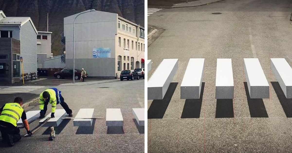 Оптические иллюзии на дороге. Пешеходный переход. 3d пешеходный переход. Обман зрения на дороге. Переход в 3 этапа