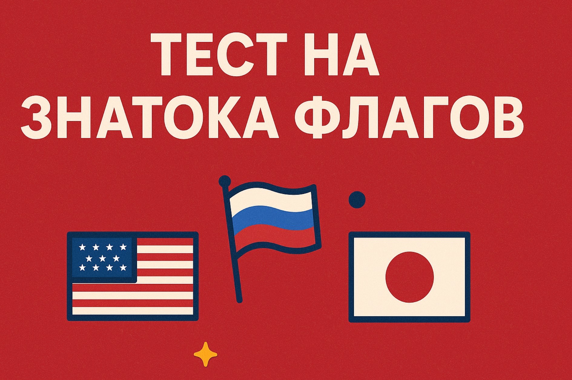 Тест на знатока Флагов: проверим насколько хорошо Вы учили Географию в школе