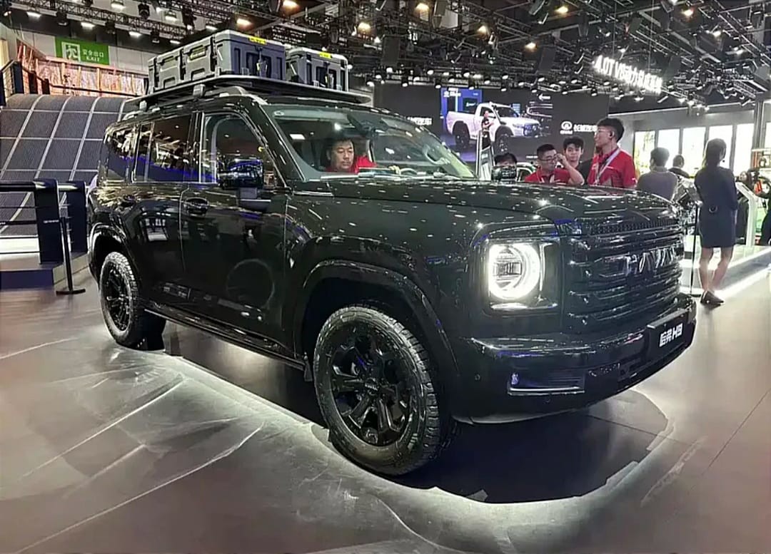 Встречайте Haval H9 Warrior Edition в очень черном цвете