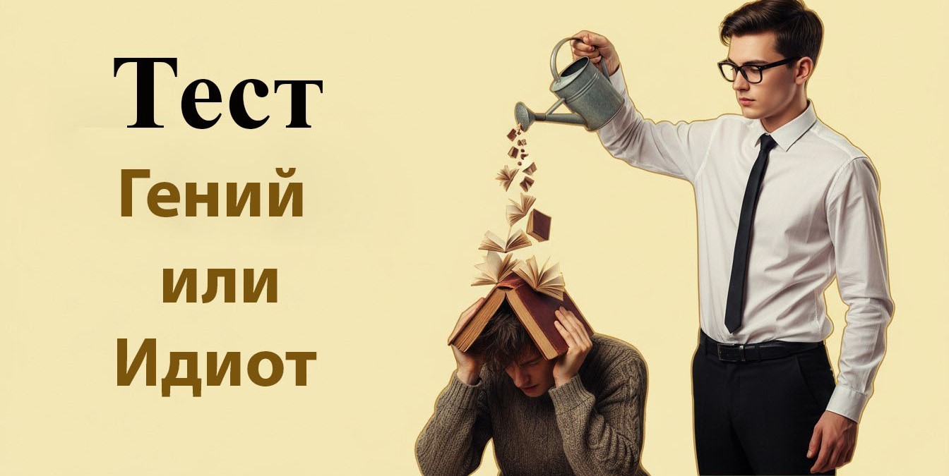 Проверь свой интеллект в нашем Тесте: Гений или Идиот? Узнай, каковы твои шансы!