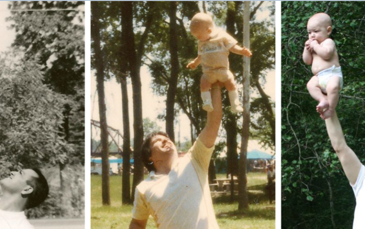 15 фотографий, на которых пользователи Интернета воссоздали снимки своих дедушек и бабушек