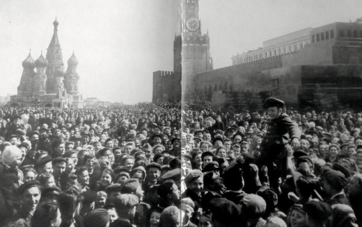 Всегда актуальны в Мае, чтобы не забывать! Фотографии со Дня Победы 1945-го года