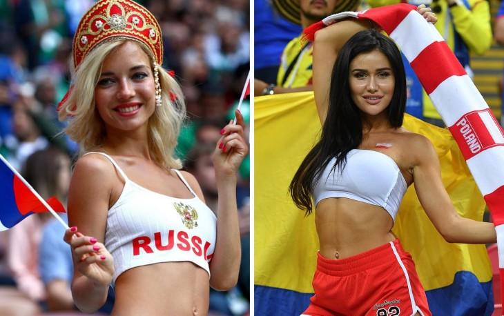 Самые привлекательные болельщицы ЧМ по футболу 2018