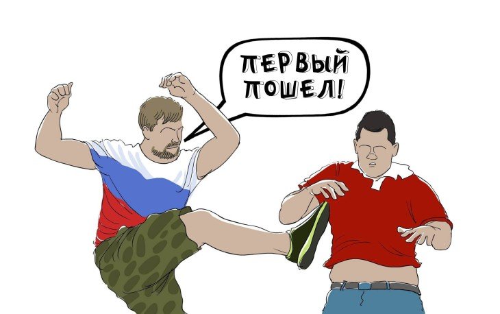 Анекдот о том, что соревноваться с русскими – бесполезно