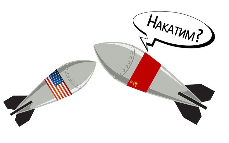 Анекдот: как советская ракета американскую домой провожала