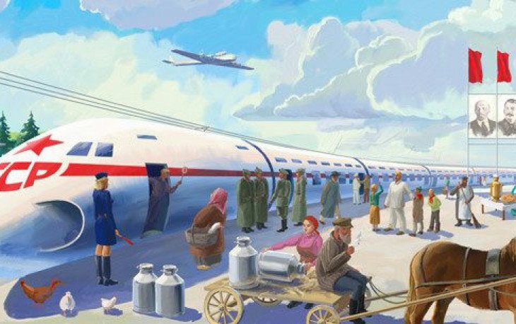 Советский шаропоезд: без колёс и рельс