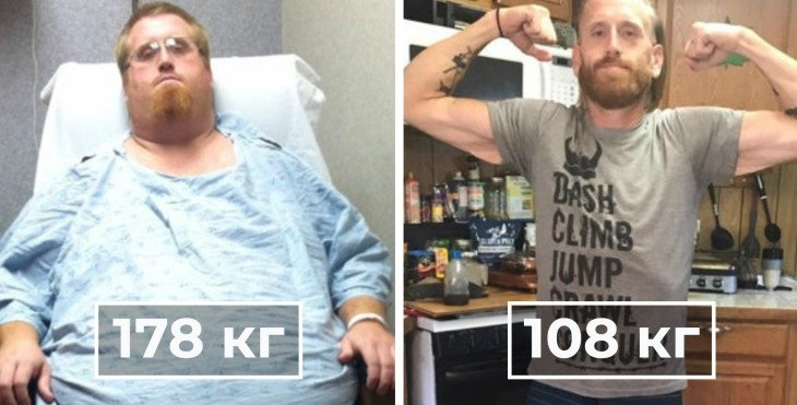 17 людей, которые сказали «нет» жиру и решили кардинально изменить себя
