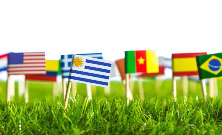 Тест проверка знания государственных флагов: "Географ Страновед" - 10 популярных стран