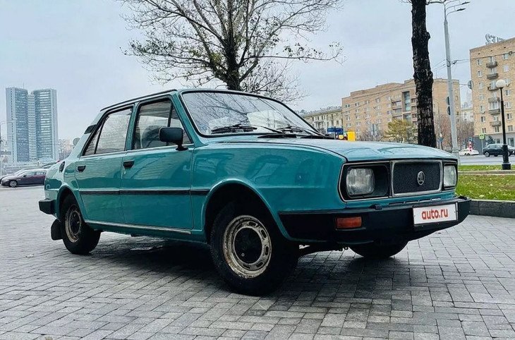 В России выставили на продажу раритетную Skoda 1978 года